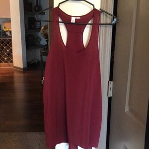 Abound brand long-length tank top.